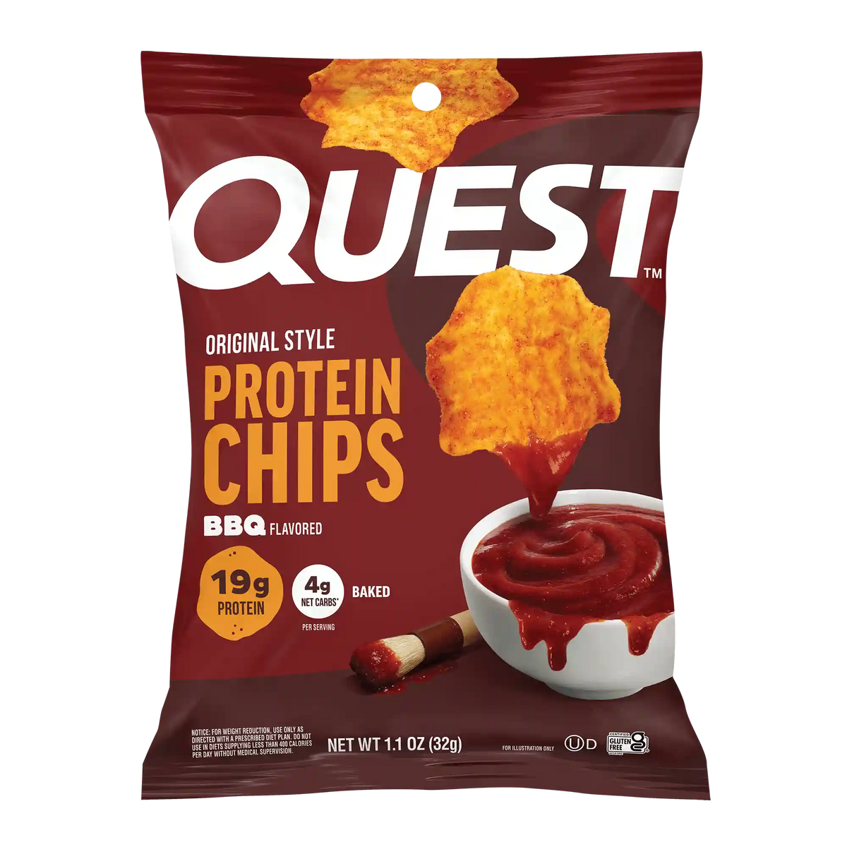 BBQ Original Style Protein Chips