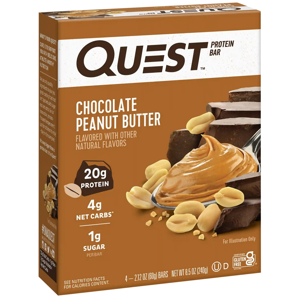 Chocolate Peanut Butter Protein Bar